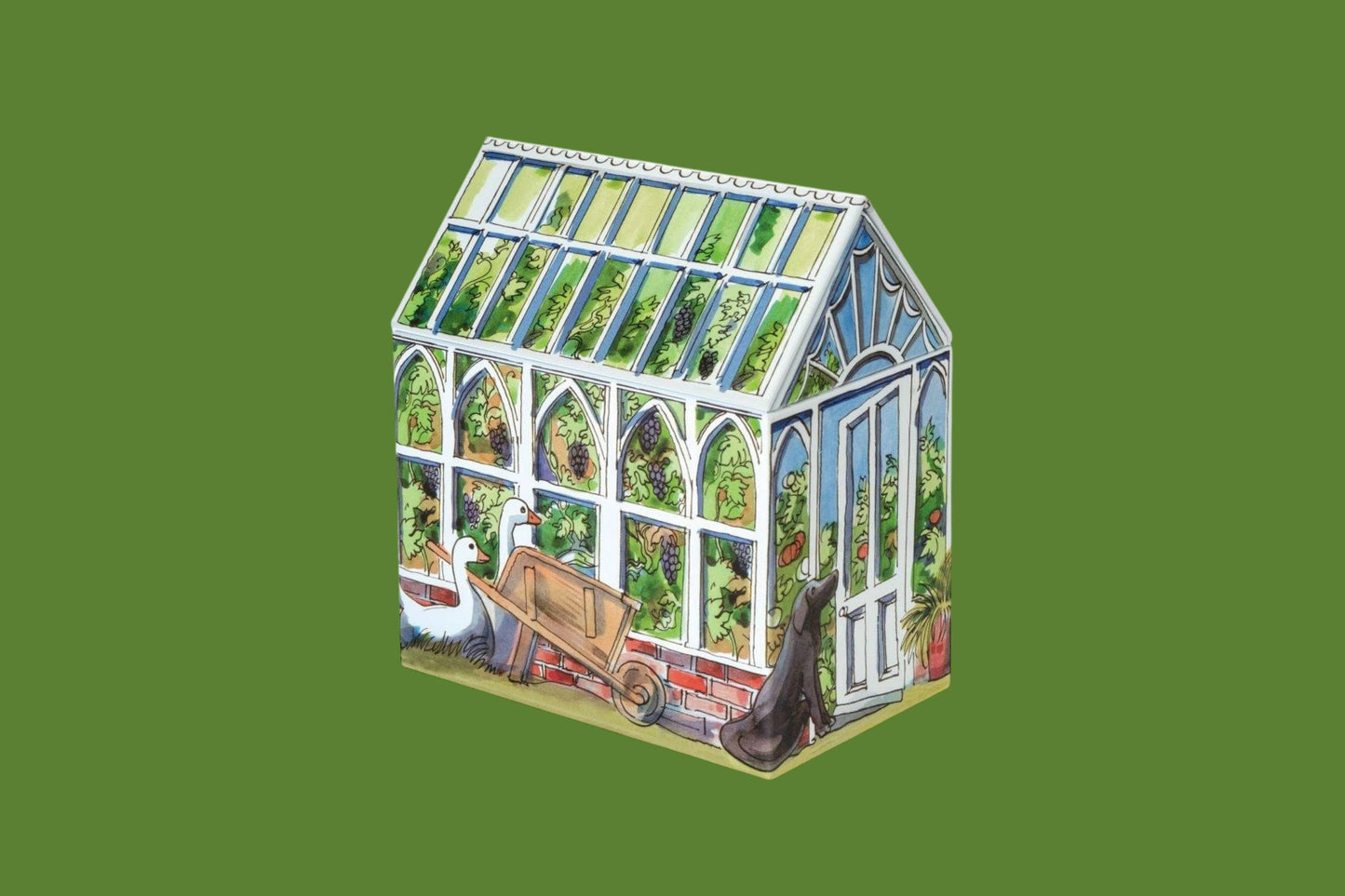 Emma Bridgewater - Greenhouse Tin with Biscuits