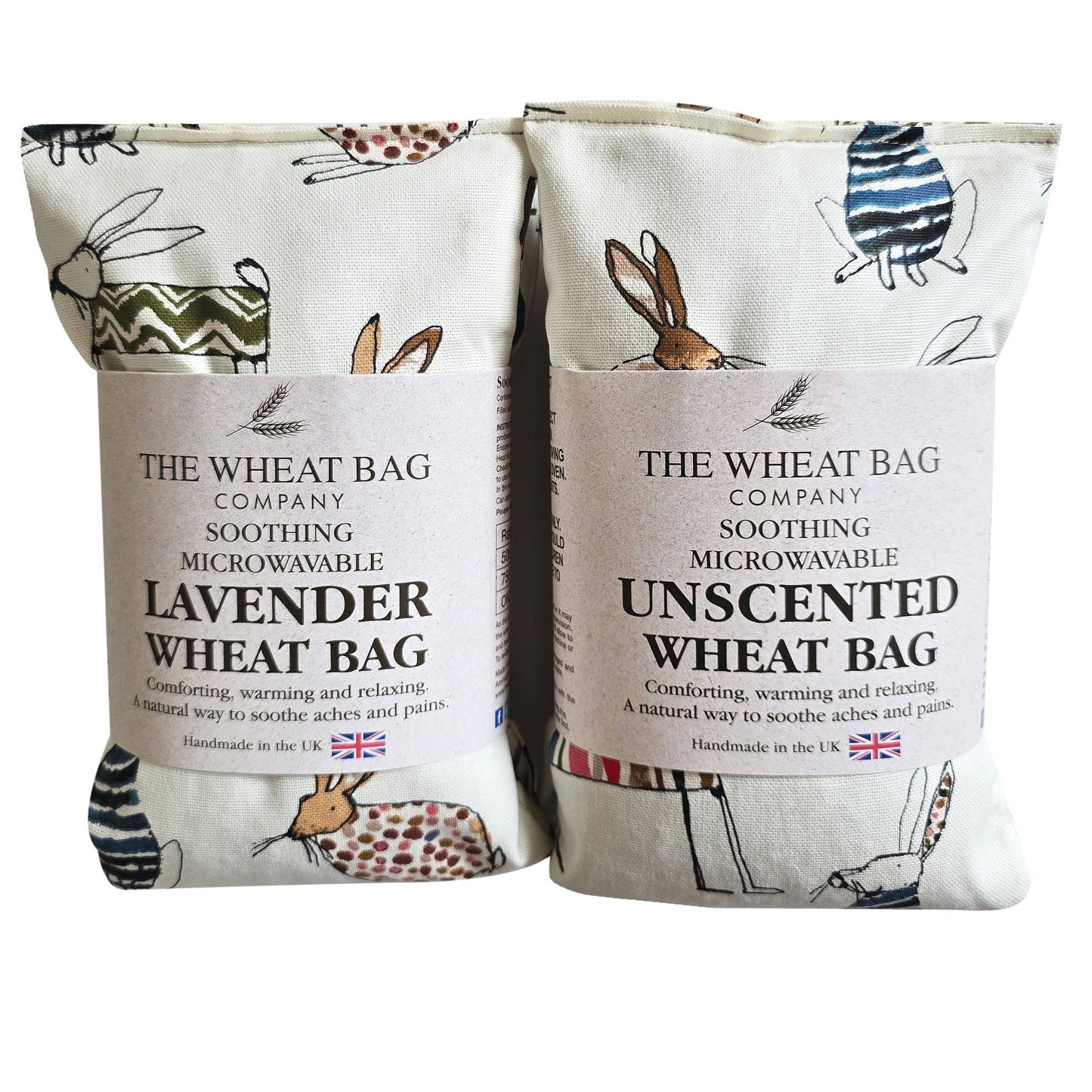 Hop Cotton Wheat Bag: Lavender