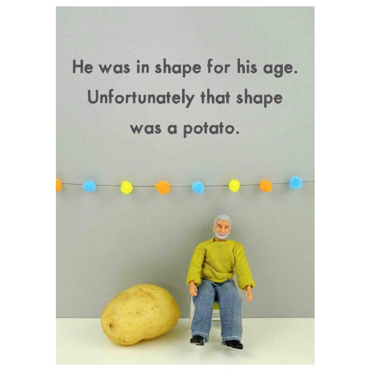 Potato | Happy Birthday | Cards for Men