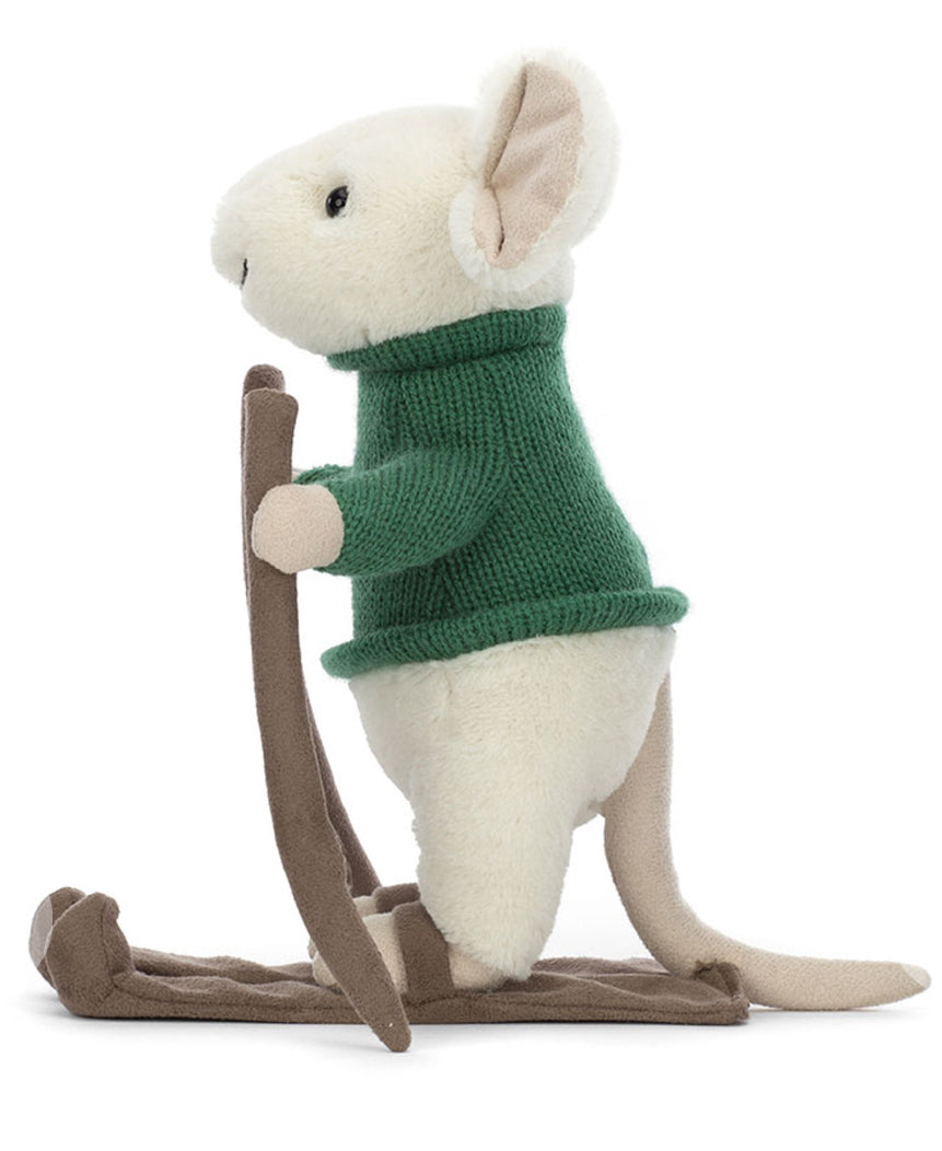 Jellycat Merry Mouse Skiing