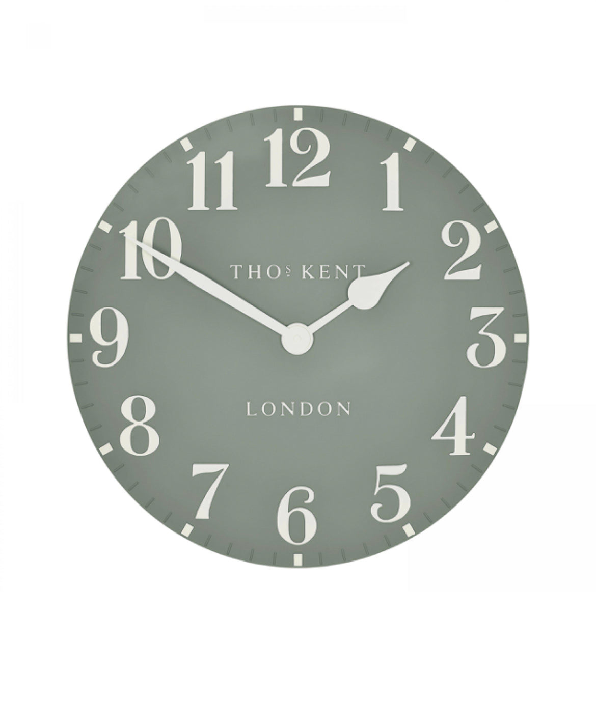 Arabic Wall Clock Seagrass 12”