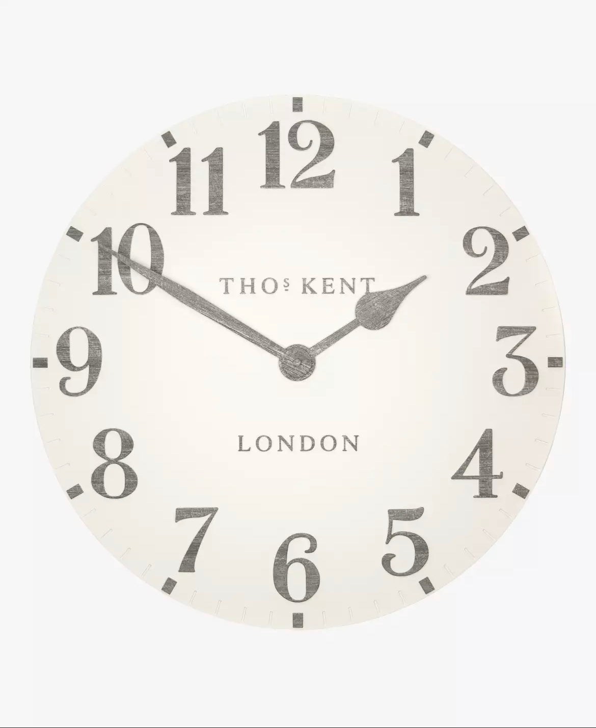 Arabic Wall Clock Limestone 20”