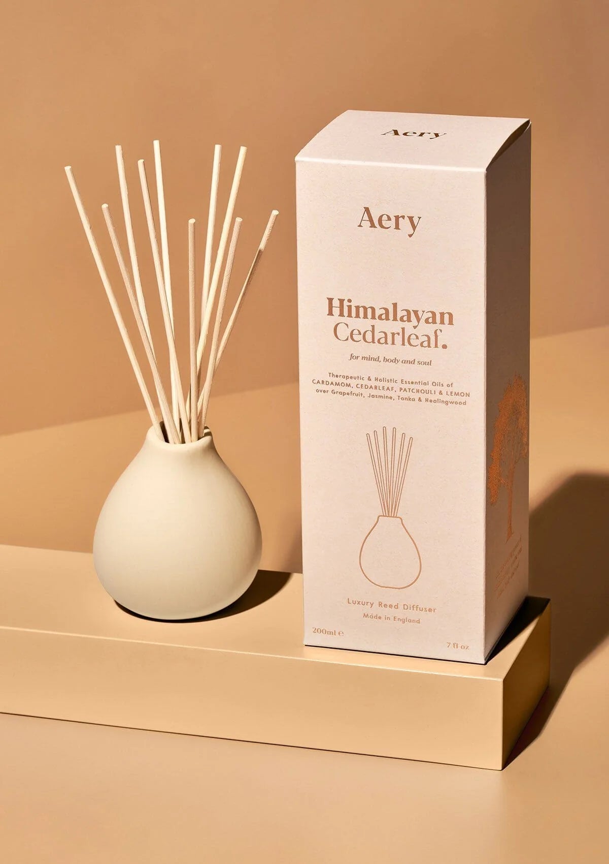 Aery Himalayan Cedarleaf 200ml Reed Diffuser