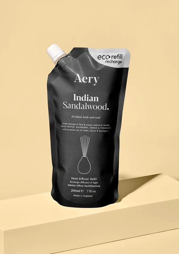 Aery Indian Sandalwood 200ml Reed Diffuser