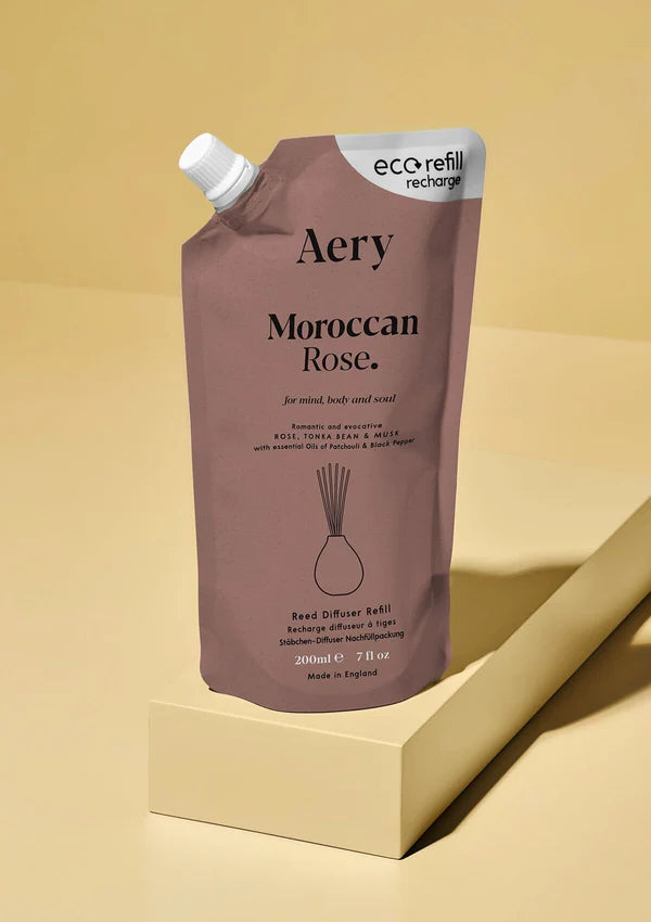 Aery Moroccan Rose 200ml Reed Diffuser