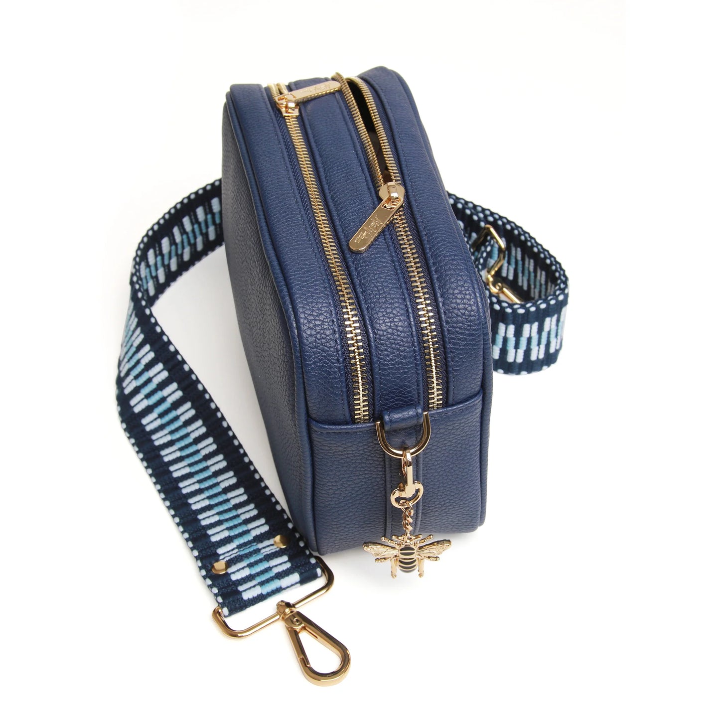 Alice Wheeler Soho Crossbody Bag Navy
