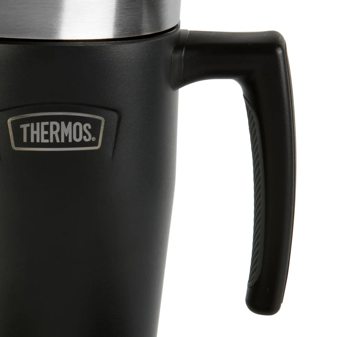 Thermos Icon Travel Mug 470ml - Granite Black