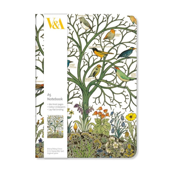 Birds Of Many Climbs A5 Notebook