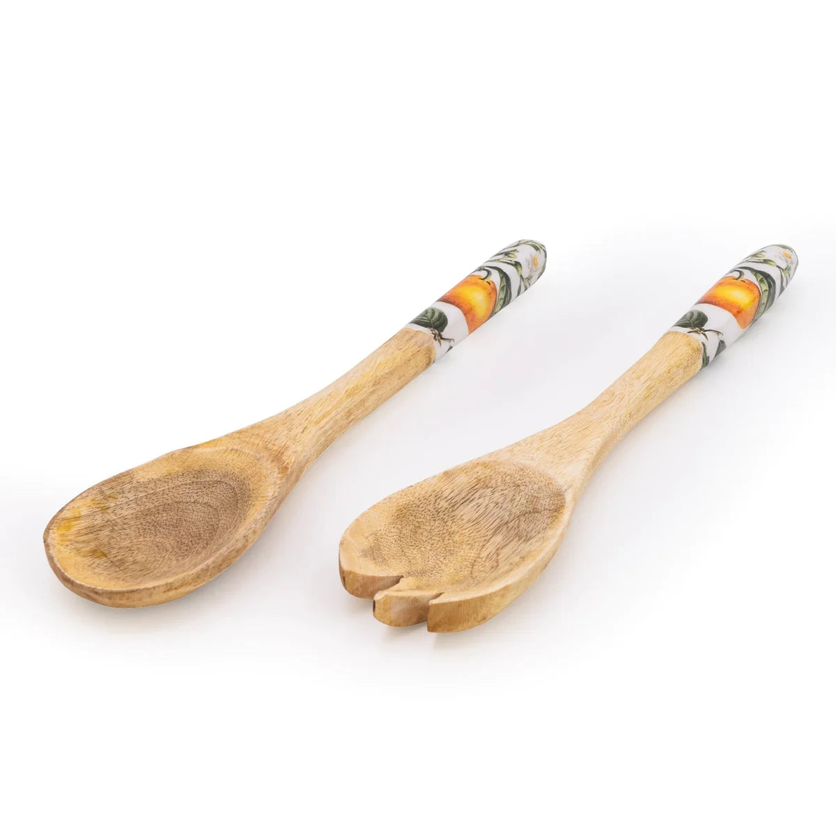 Orange Blossom Serving Spoon & Fork Set