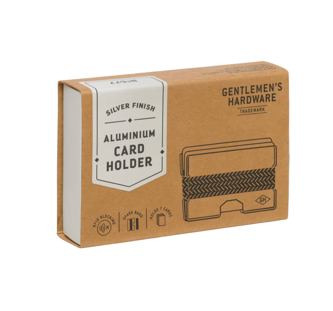 Gentleman’s Hardware Aluminium Card Holder