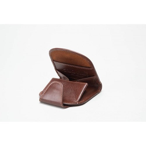 Brown Charles Smith Leather Tray Coin Purse - 650301CO