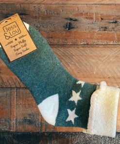 Cosy Toes Trio Stars Green