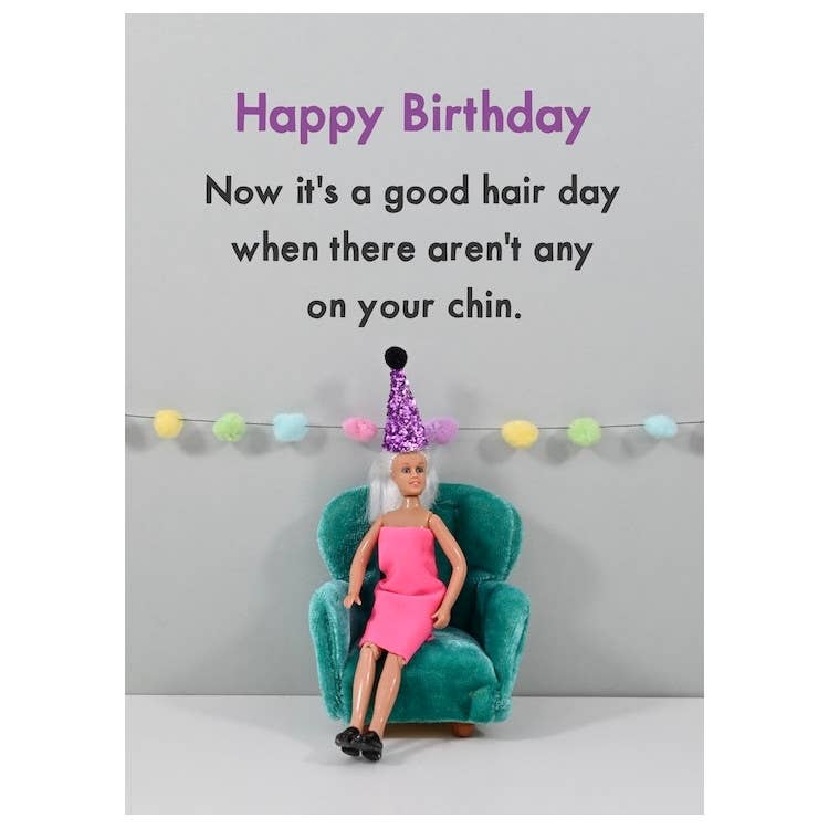 Good Hair Day | Happy Birthday | Cards for Her | Funny