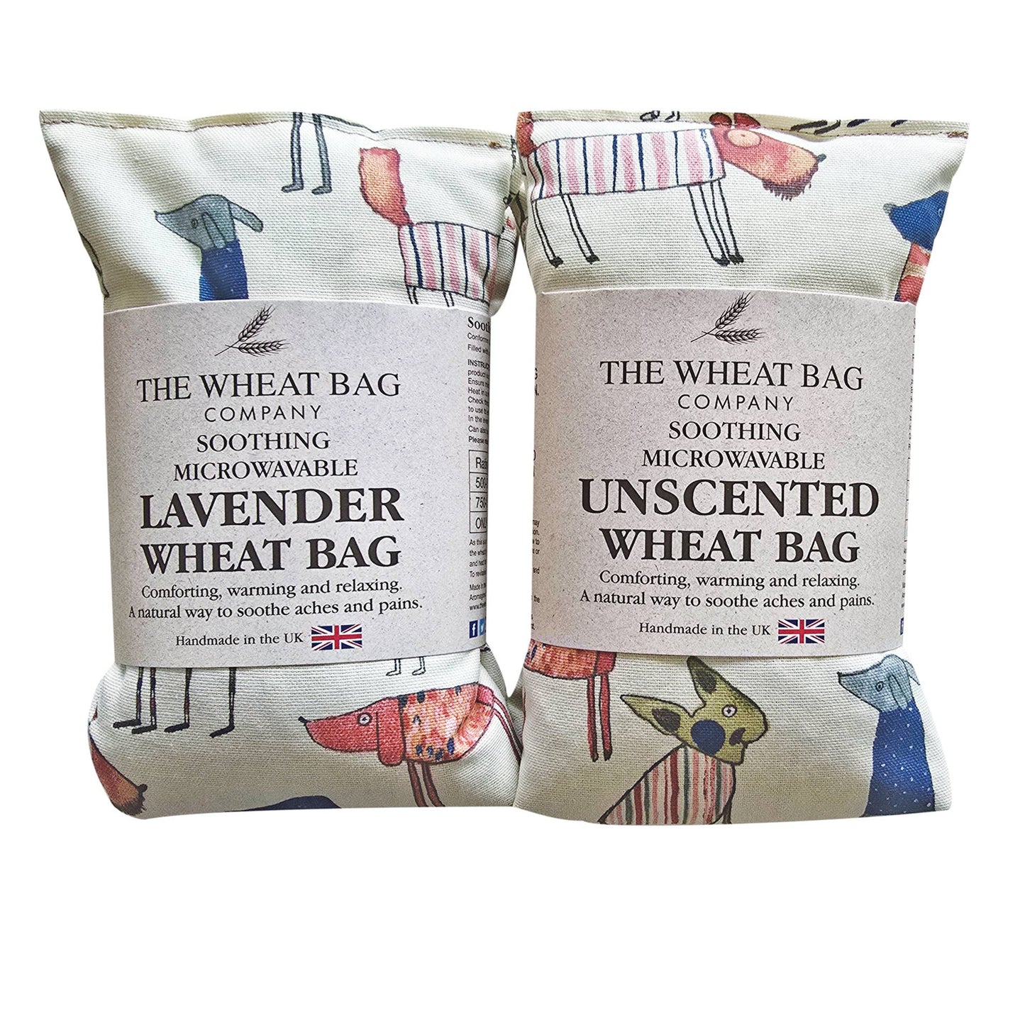 Top Dog Cotton Wheat Bag: Lavender