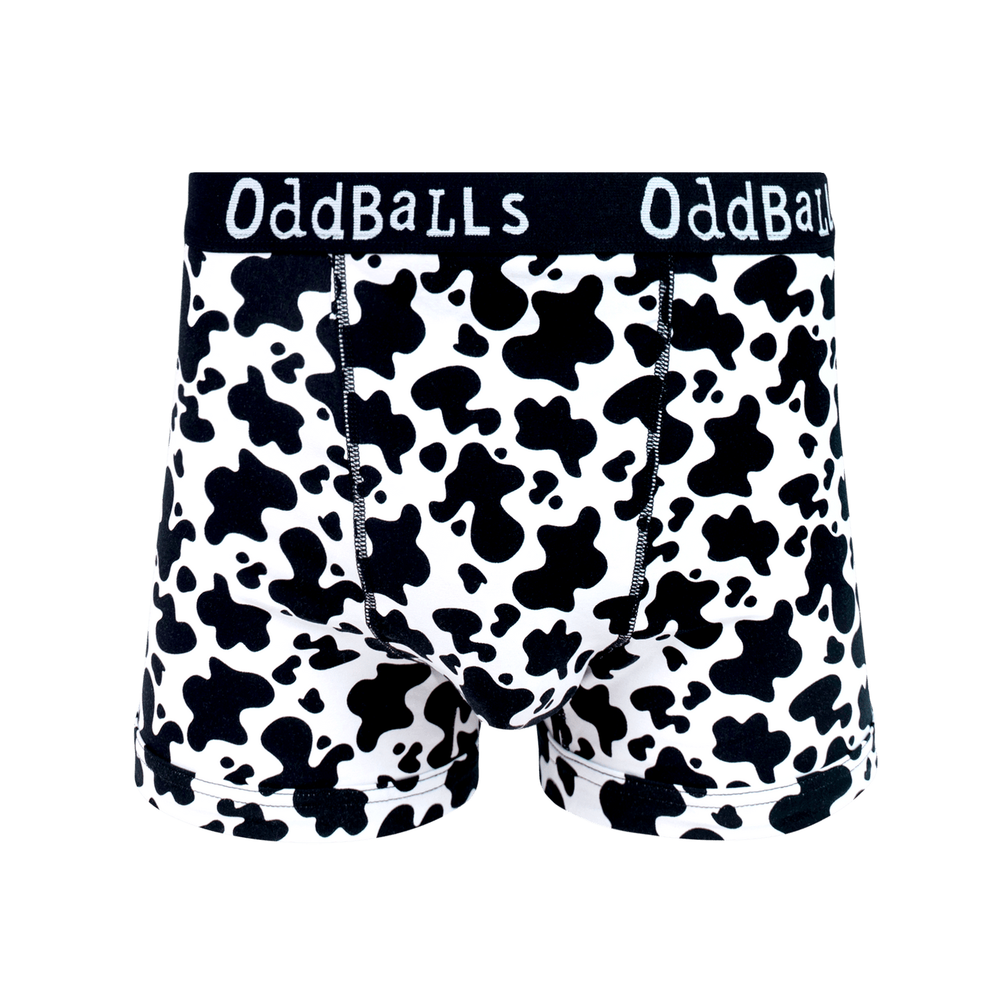 Fat Cow - Mens Cotton Boxer Shorts: Small
