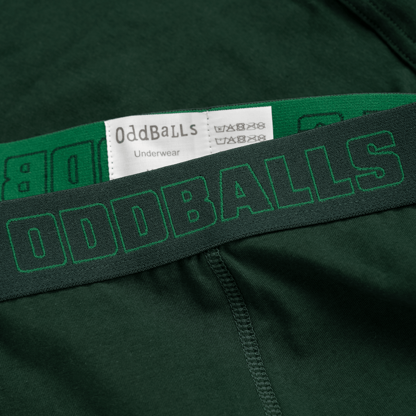 Core Green - Mens Cotton Boxer Shorts: Small