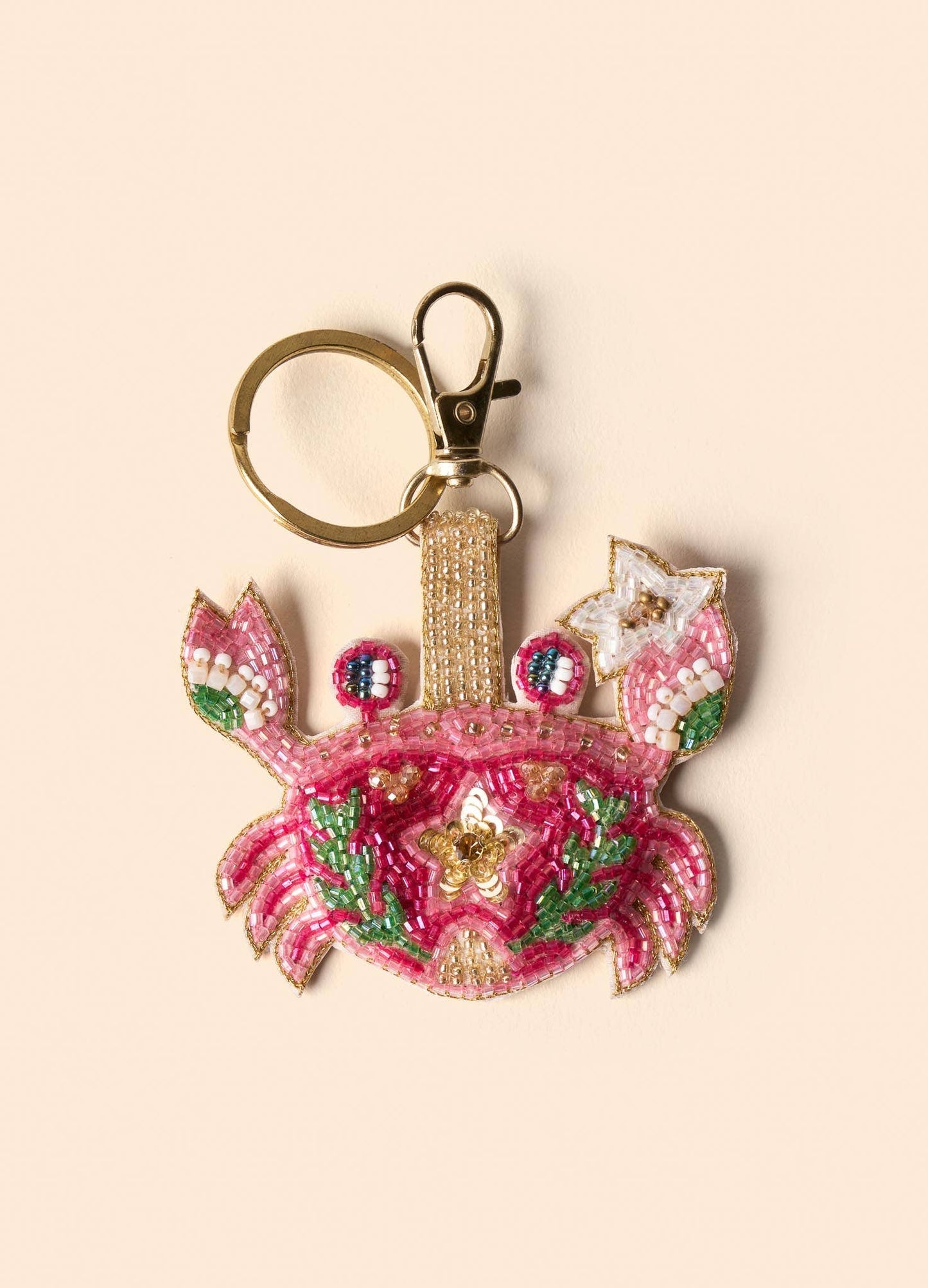 Beaded Keyring - Lovely Ladybird
