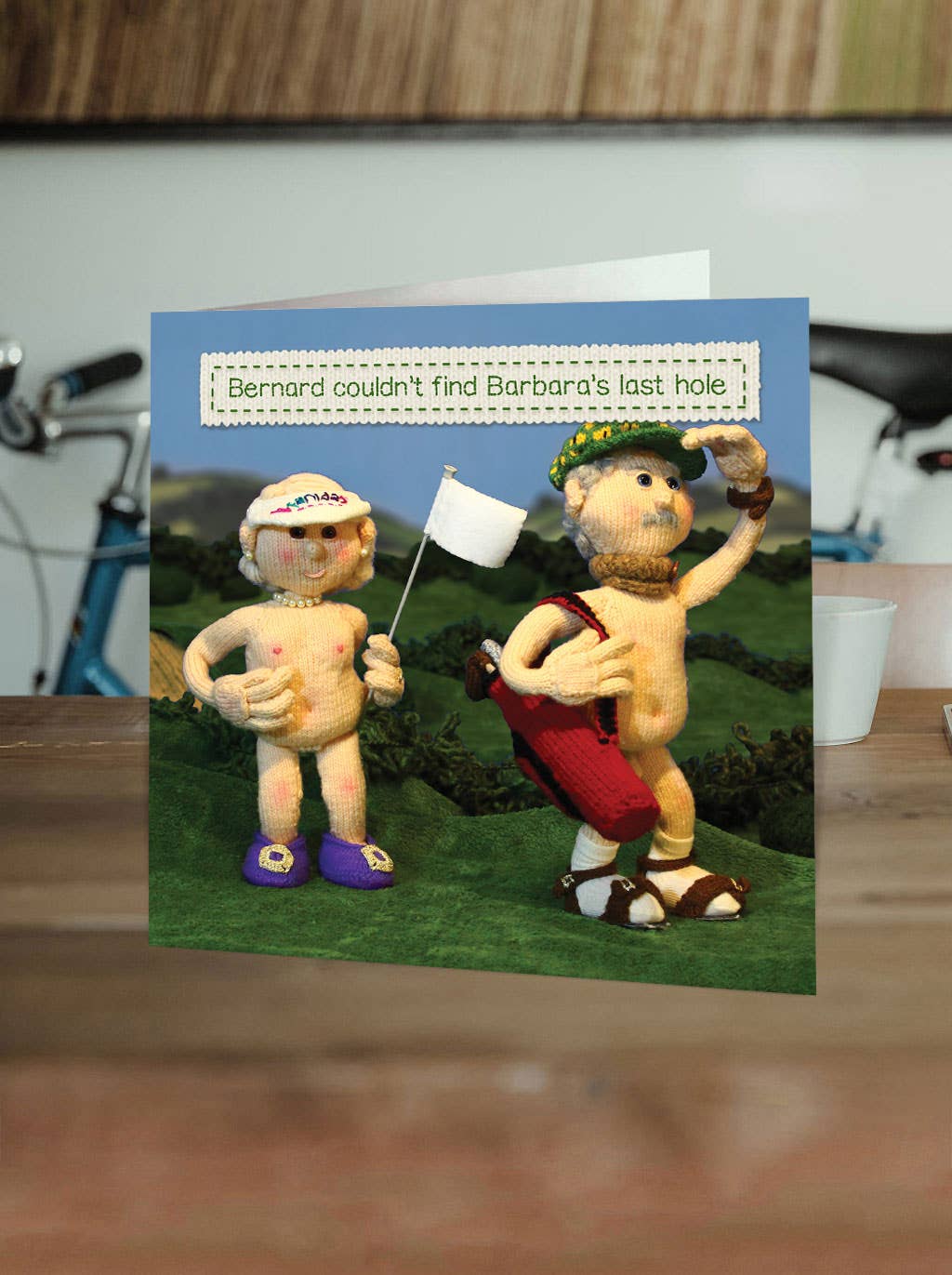 Funny Birthday Card - Barbara's Last Whole by Nudinits