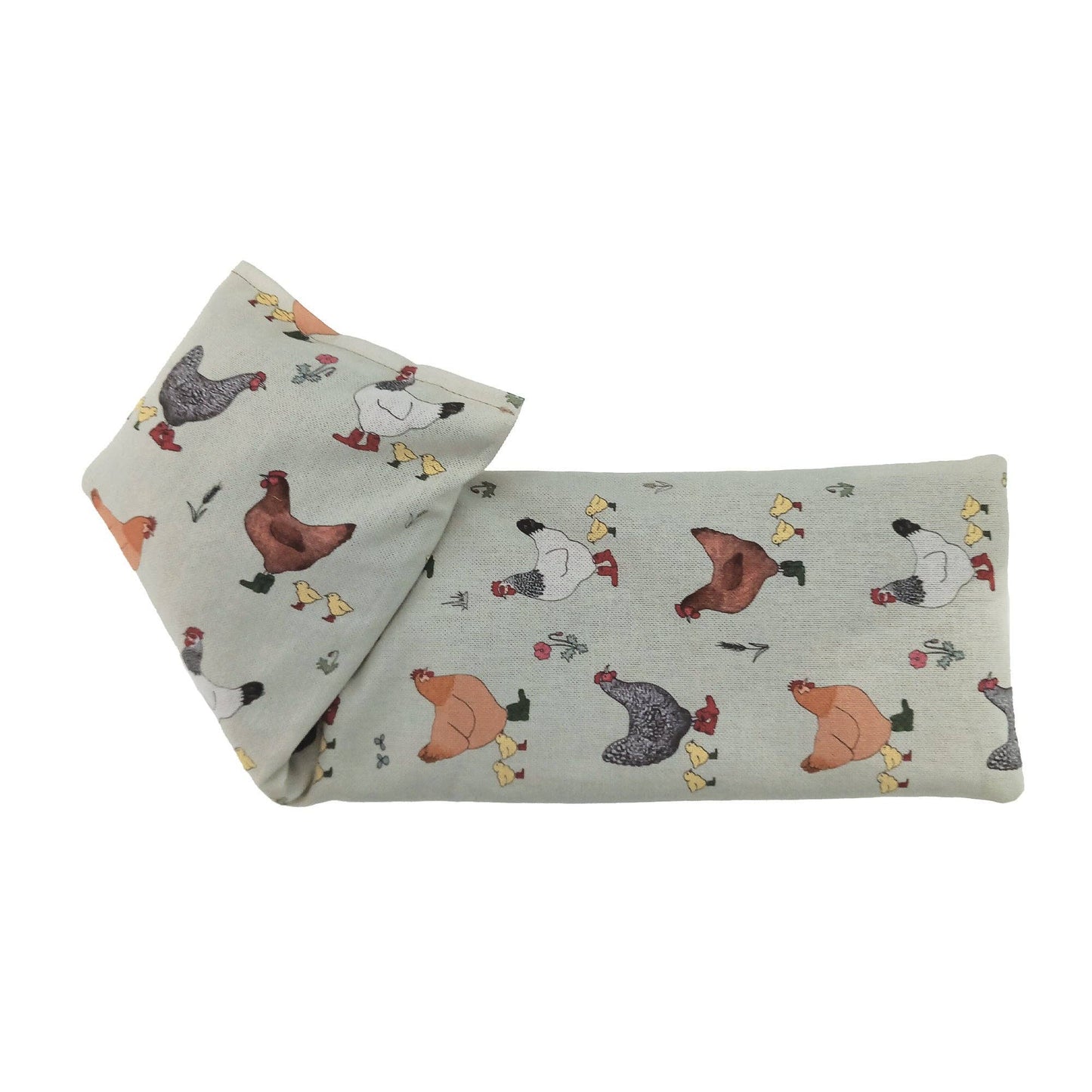 Wellie Boot Hens Cotton Wheat Bag: Lavender