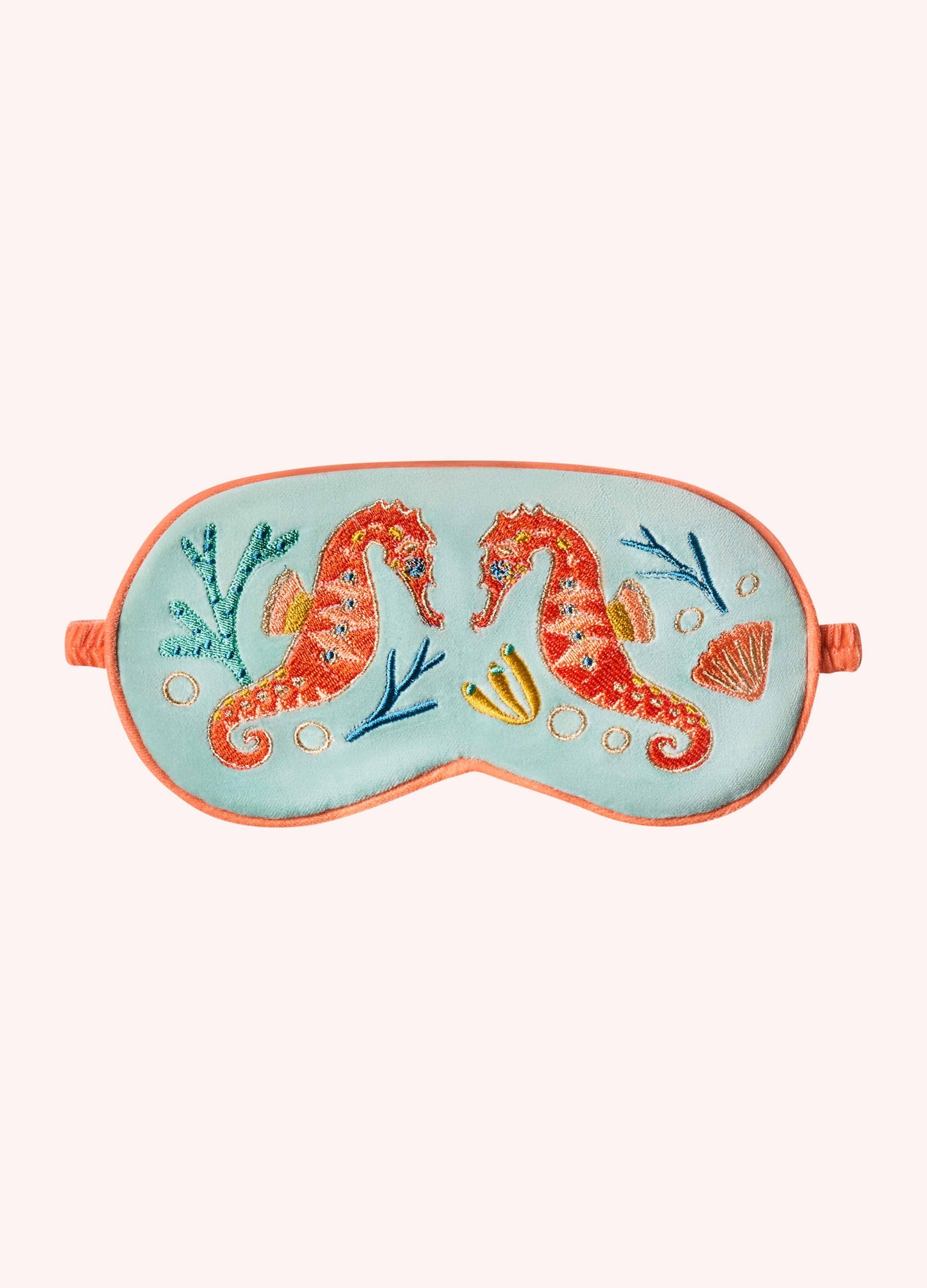 Lavender Eye Mask - Sparkling Seahorses