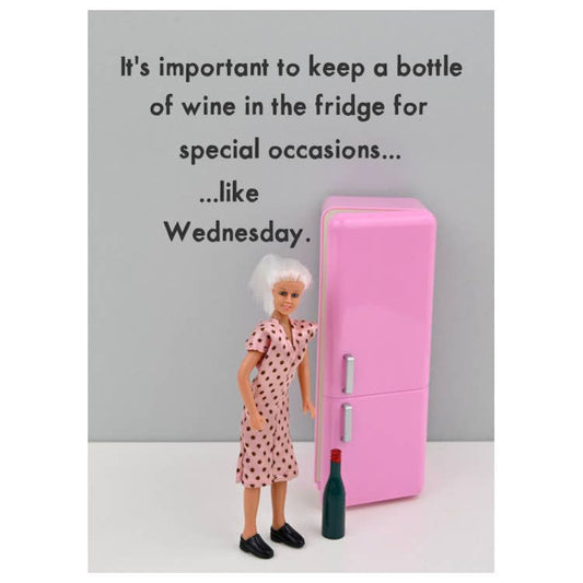 Everyday Card | Wine Wednesday | Cards for Her