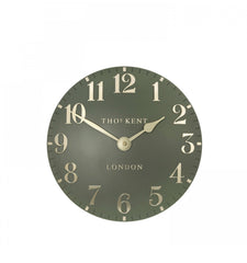 Arabic Wall Clock lichen Green 20”