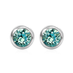 Swarovski Birthstone Earrings December Turquoise