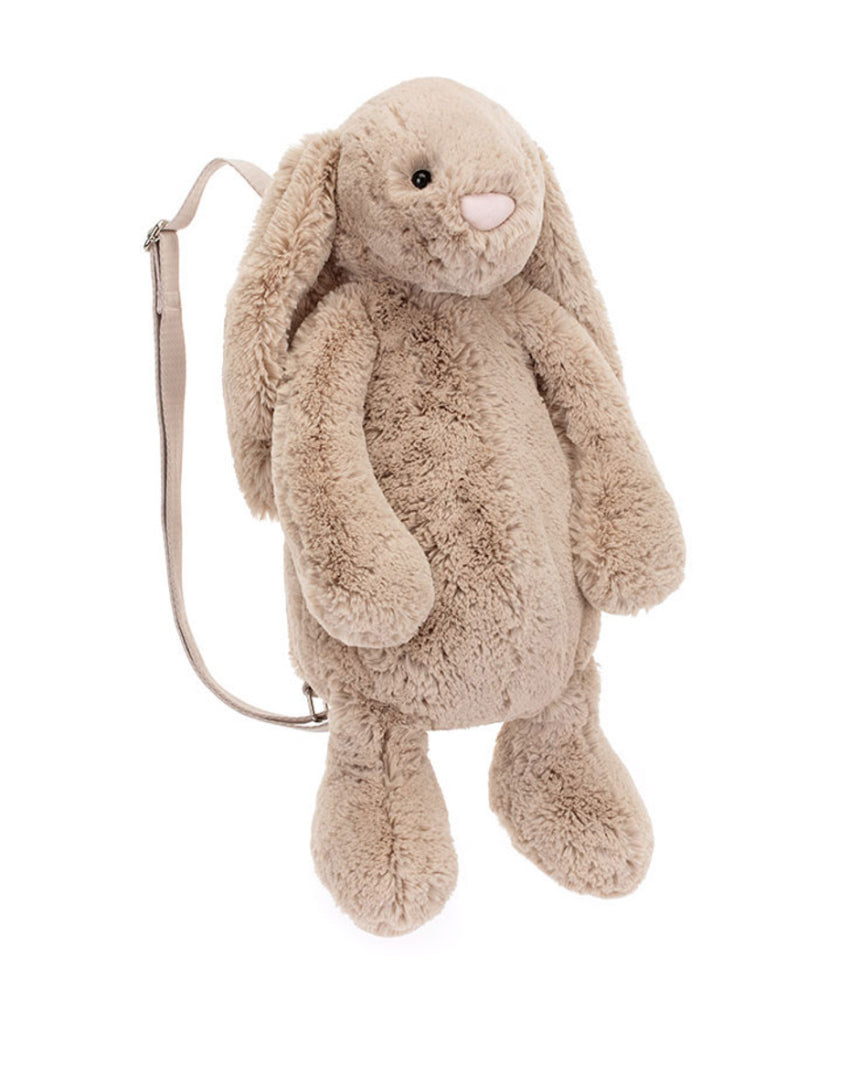 Jellycat Bashful Beige Bunny Backpack