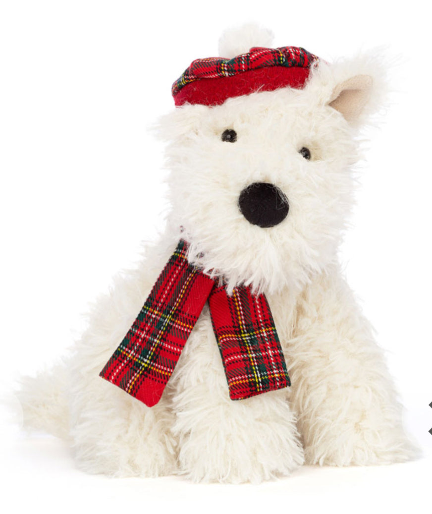 Jellycat Winter Warmer Munro Scottie Dog