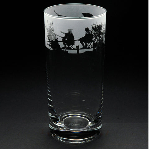 Fishing Scene Highball Tumbler