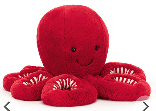 Jellycat Cranberry Octopus Large