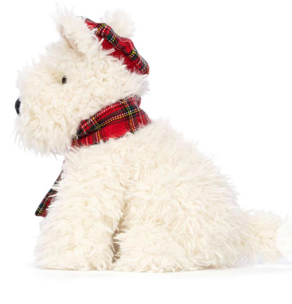 Jellycat Winter Warmer Munro Scottie Dog