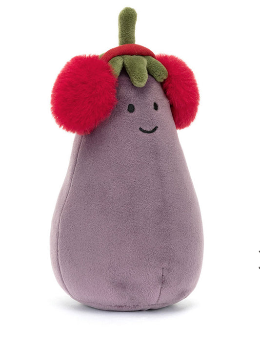 Jellycat Toastie Vivacious Red Aubergine