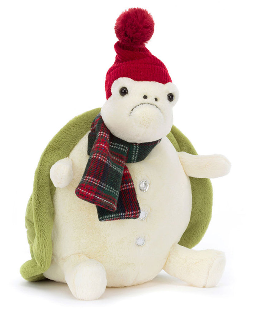 Jellycat Snowman Timmy Turtle