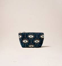 Elizabeth Scarlett - Magical Eye Blue - Velvet Coin Purse