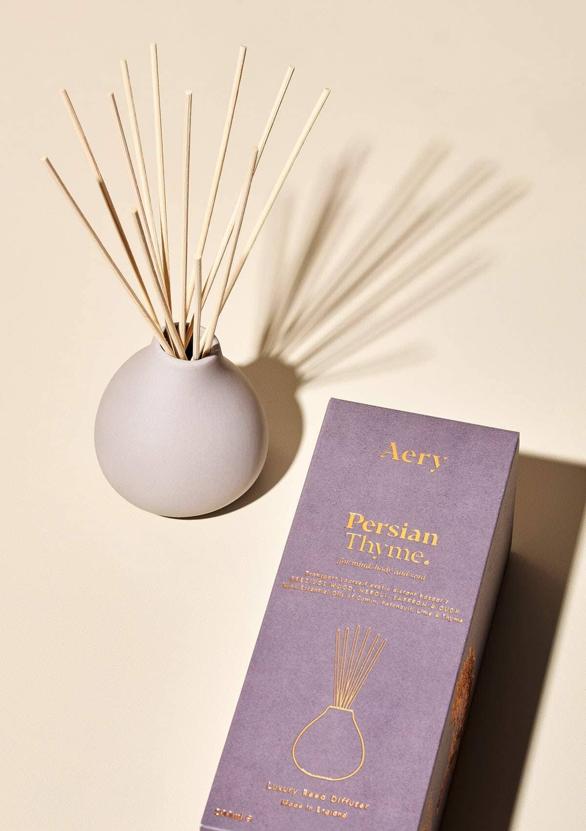 Aery Persian Thyme 200ml Reed Diffuser