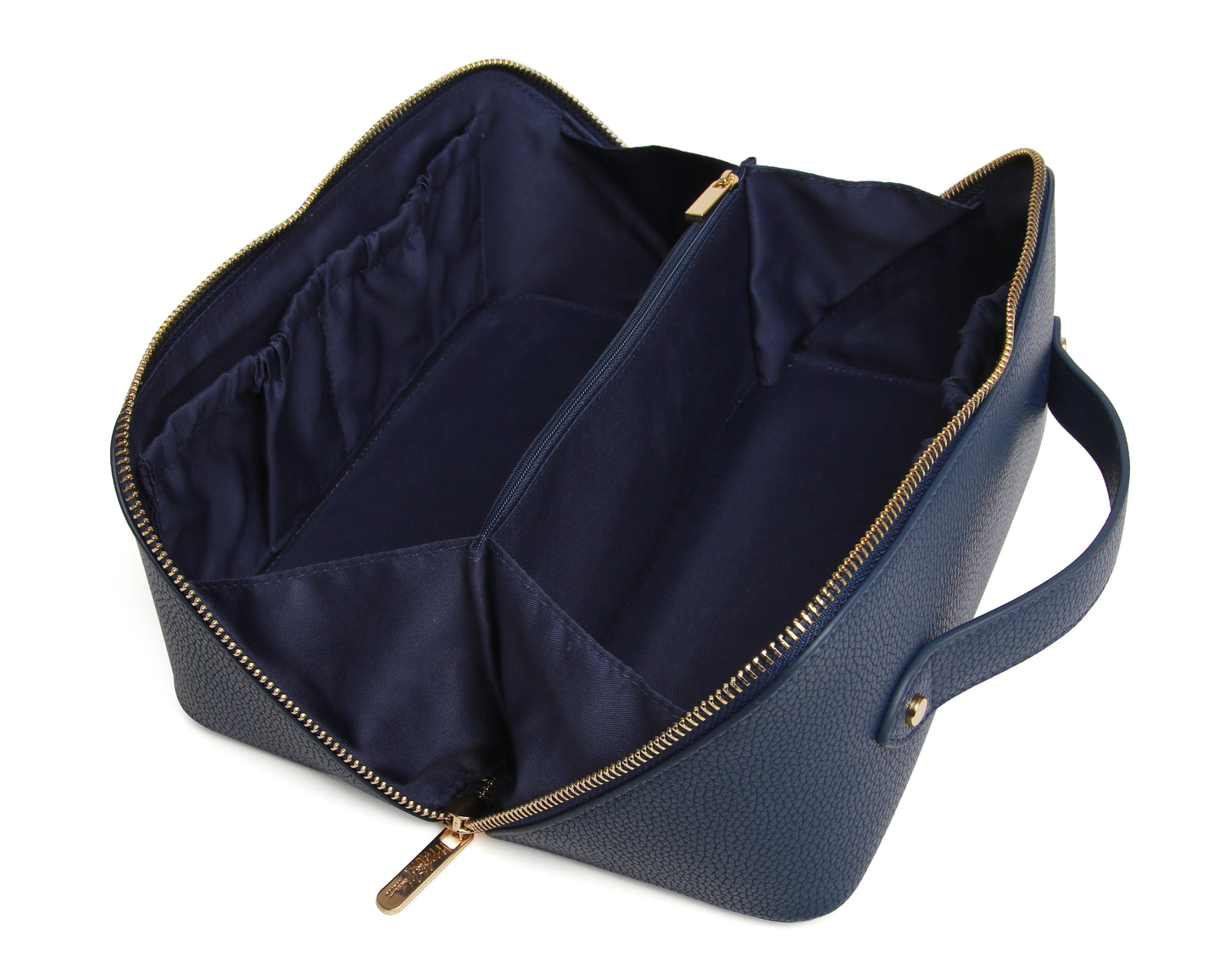 Alice Wheeler Train Case Navy
