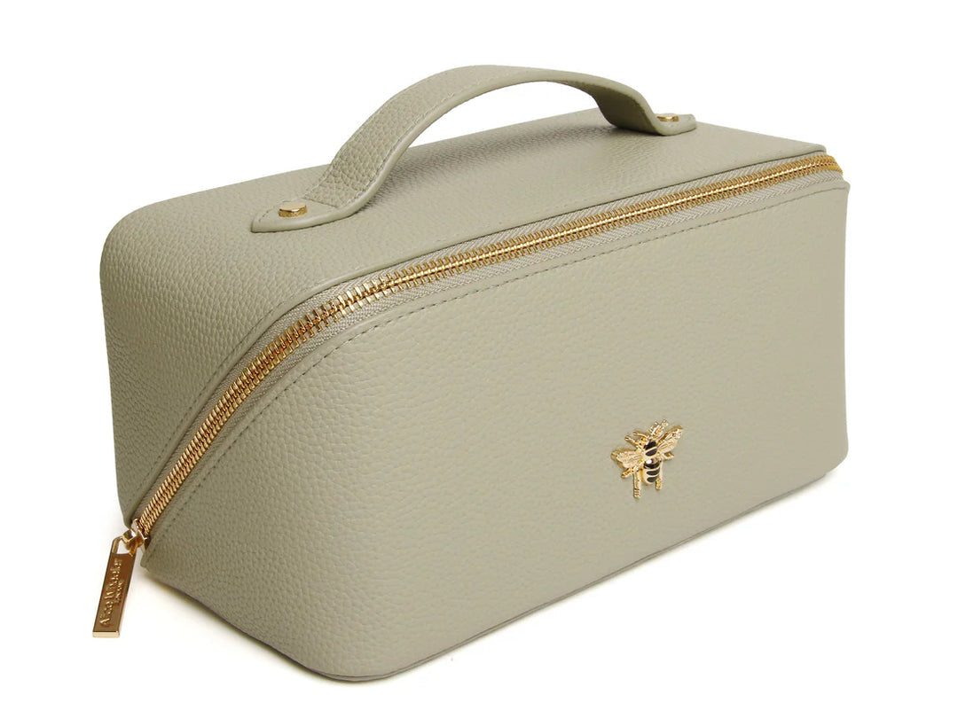 Alice Wheeler Train Case Sage Green