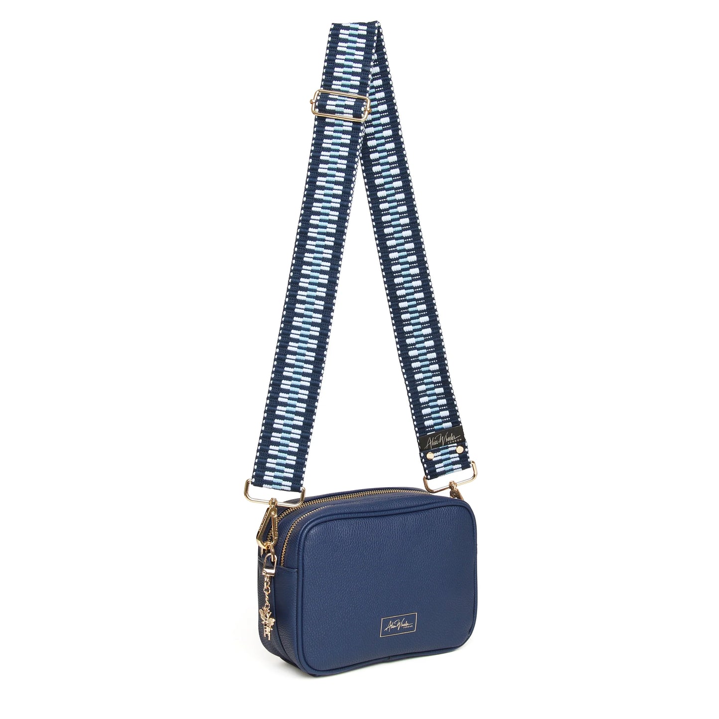 Alice Wheeler Soho Crossbody Bag Navy