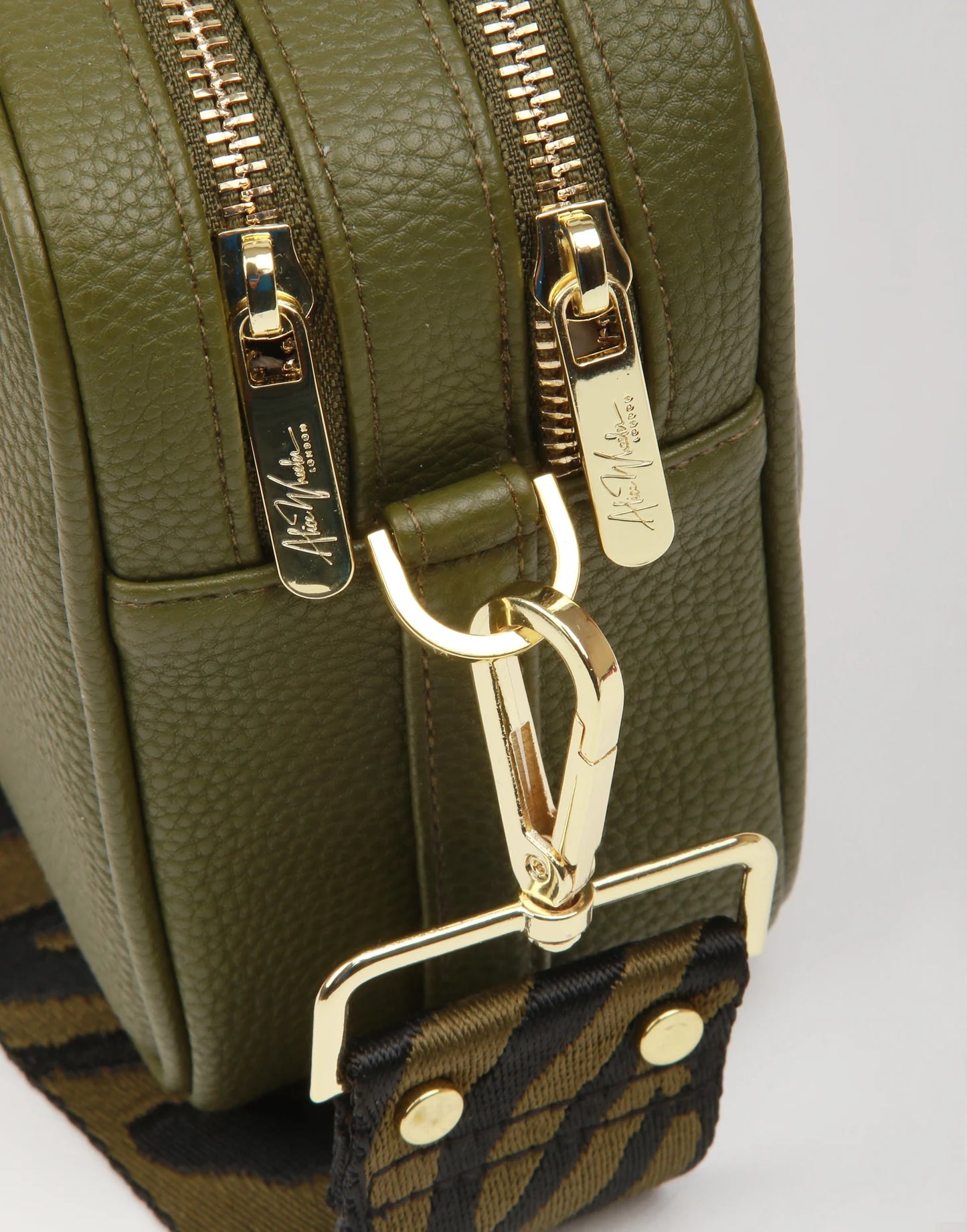 Alice Wheeler Soho Crossbody Bag Olive