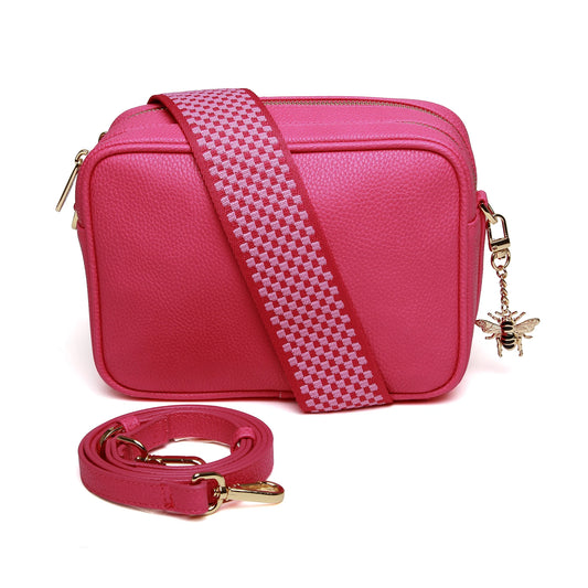 Alice Wheeler Soho Crossbody Bag Hot Pink