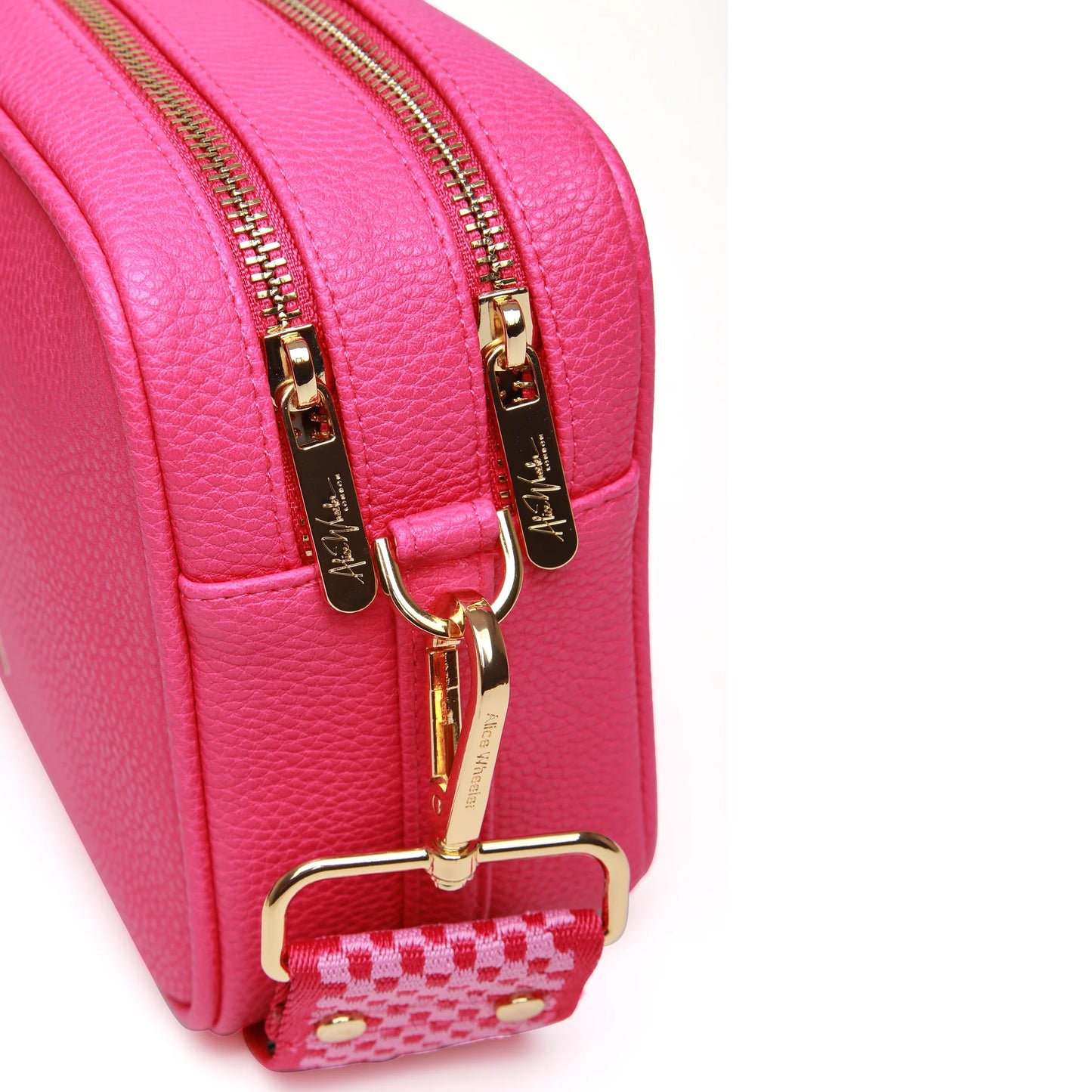 Alice Wheeler Soho Crossbody Bag Hot Pink