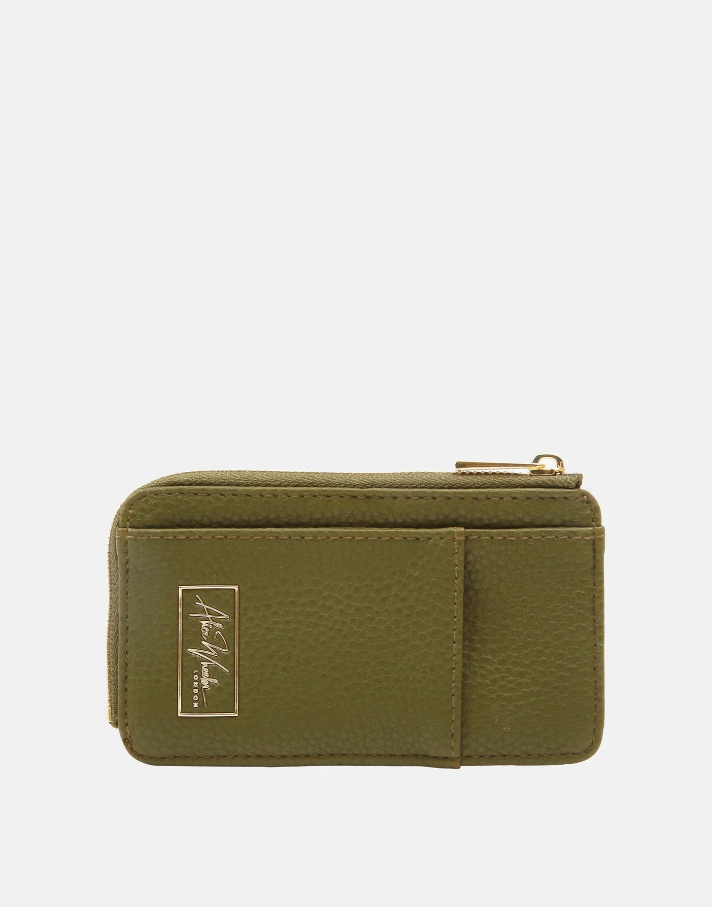 Alice Wheeler Bath Coin Card Purse - Olive