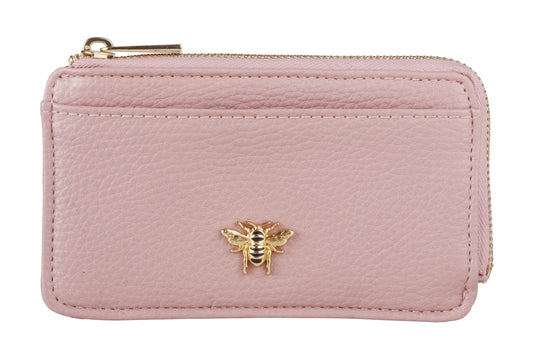Alice Wheeler Bath Coin Card Purse - Pink