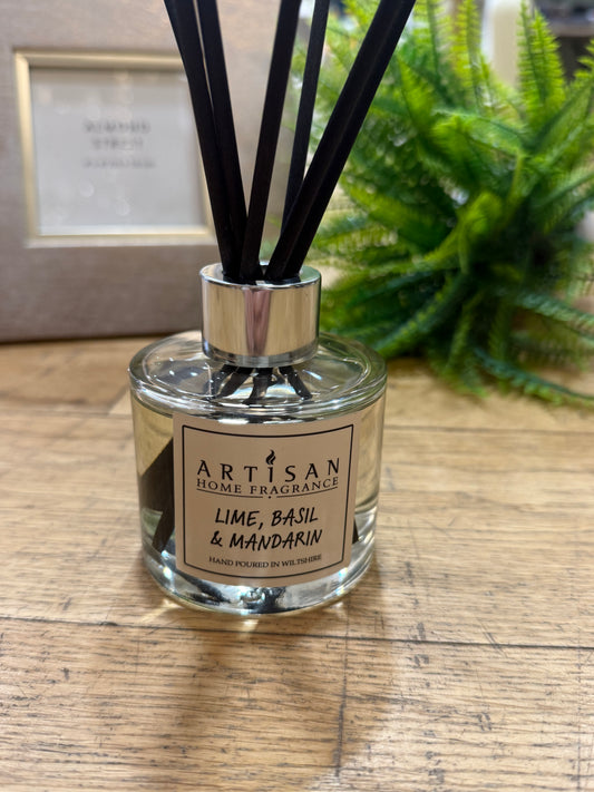 Artisan Home Fragrance Lime, Basil & Mandarin Diffuser