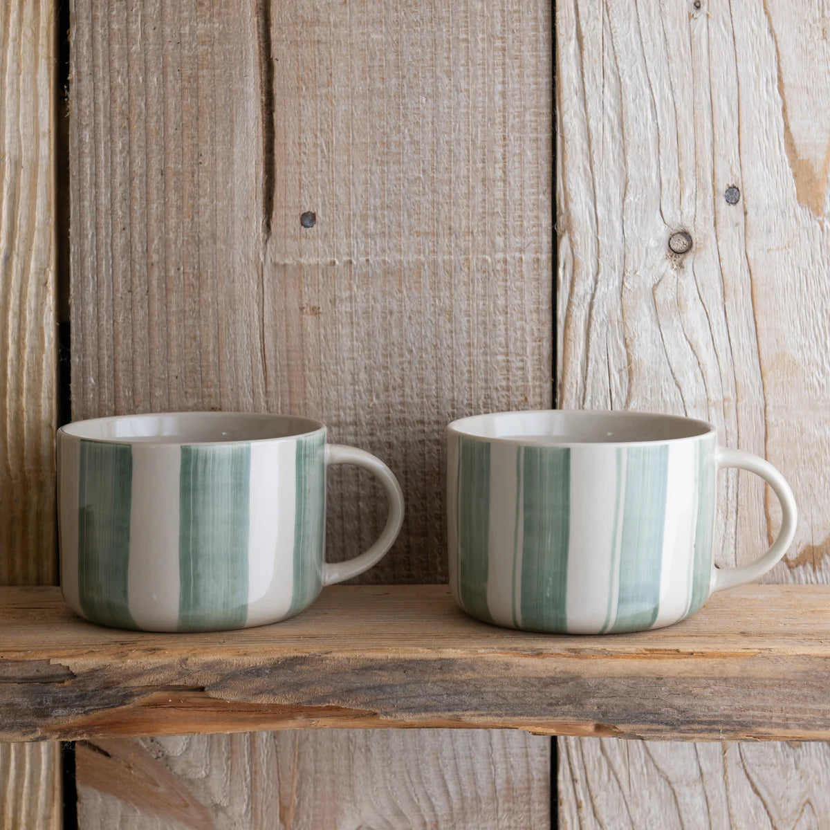 Kindred Cornflower Mug - Brushed Sage - Large (Set of 2)