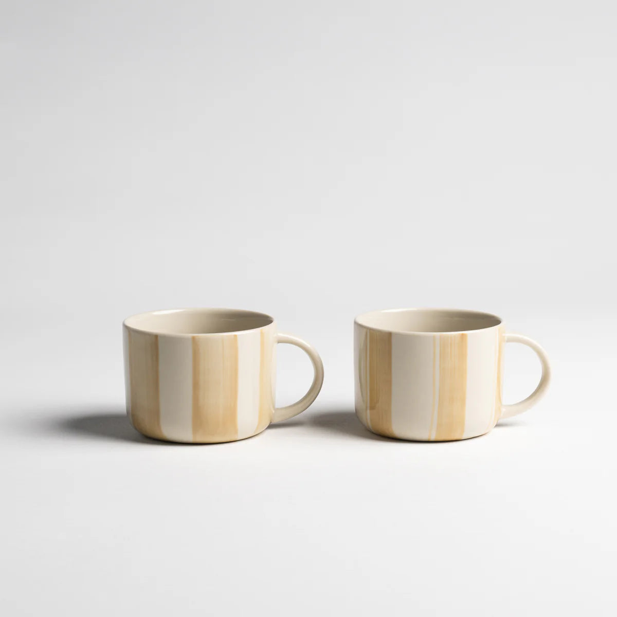 Kindred Cornflower Mug - Brushed Mustard - Medium (Set of 2)