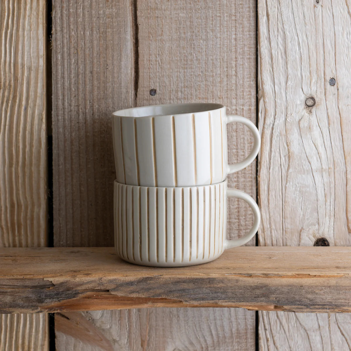 Kindred Yarrow Mug - Brushed Mustard - Large (Set of 2)