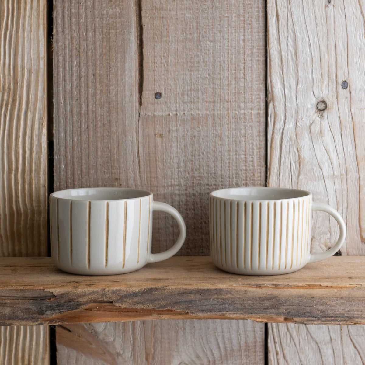 Kindred Yarrow Mug - Brushed Mustard - Medium (Set of 2)