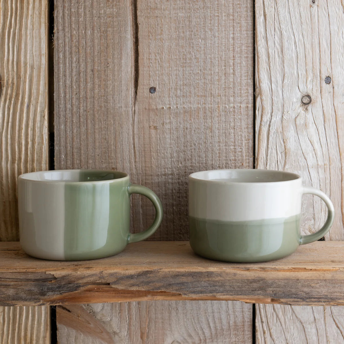 Kindred Rue Mug - Sage Green - Large (Set of 2)